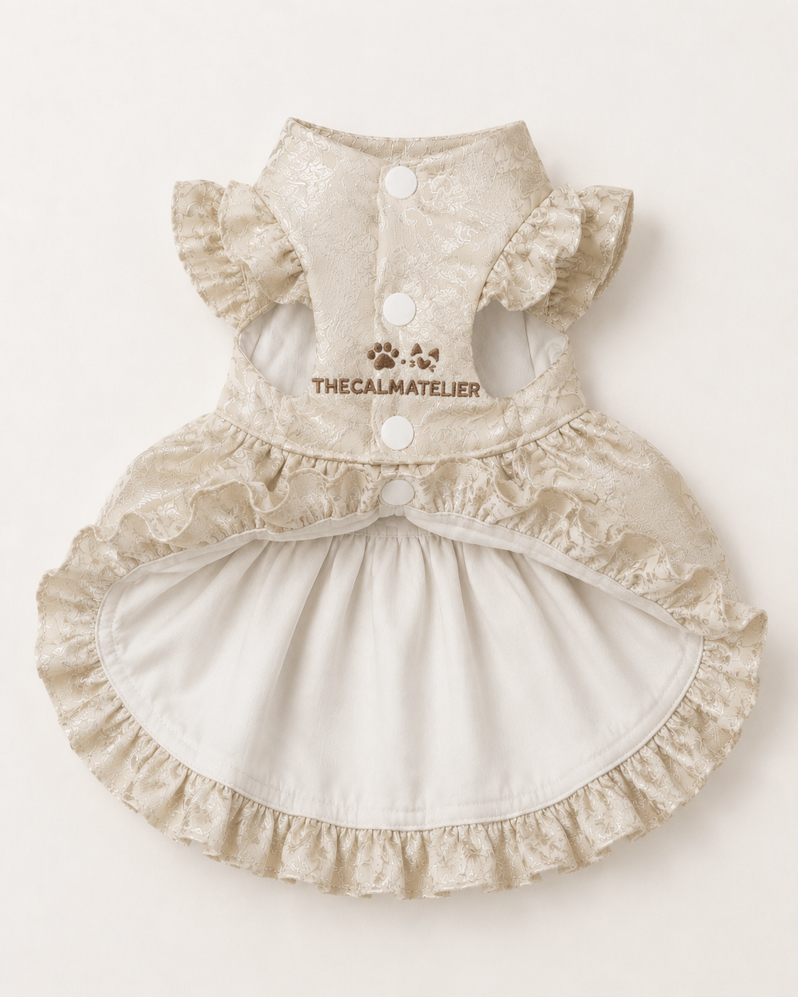 Champagne Reverie Pet Cheongsam