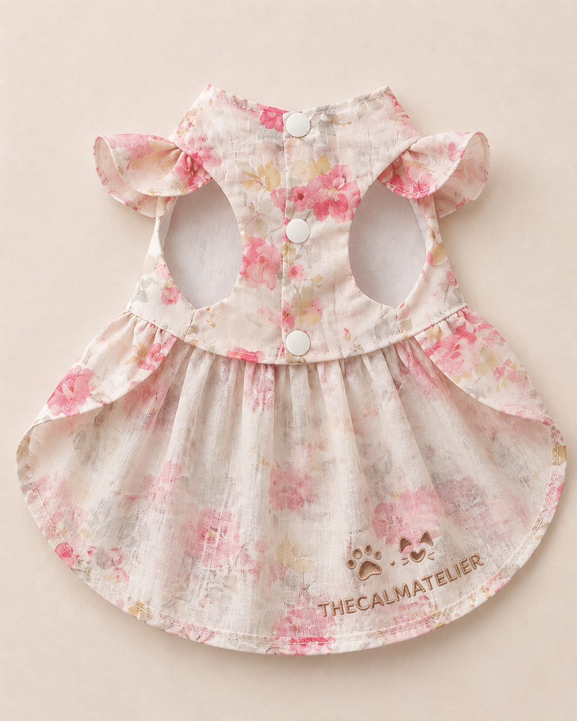 Daisy Collar Pet Dress