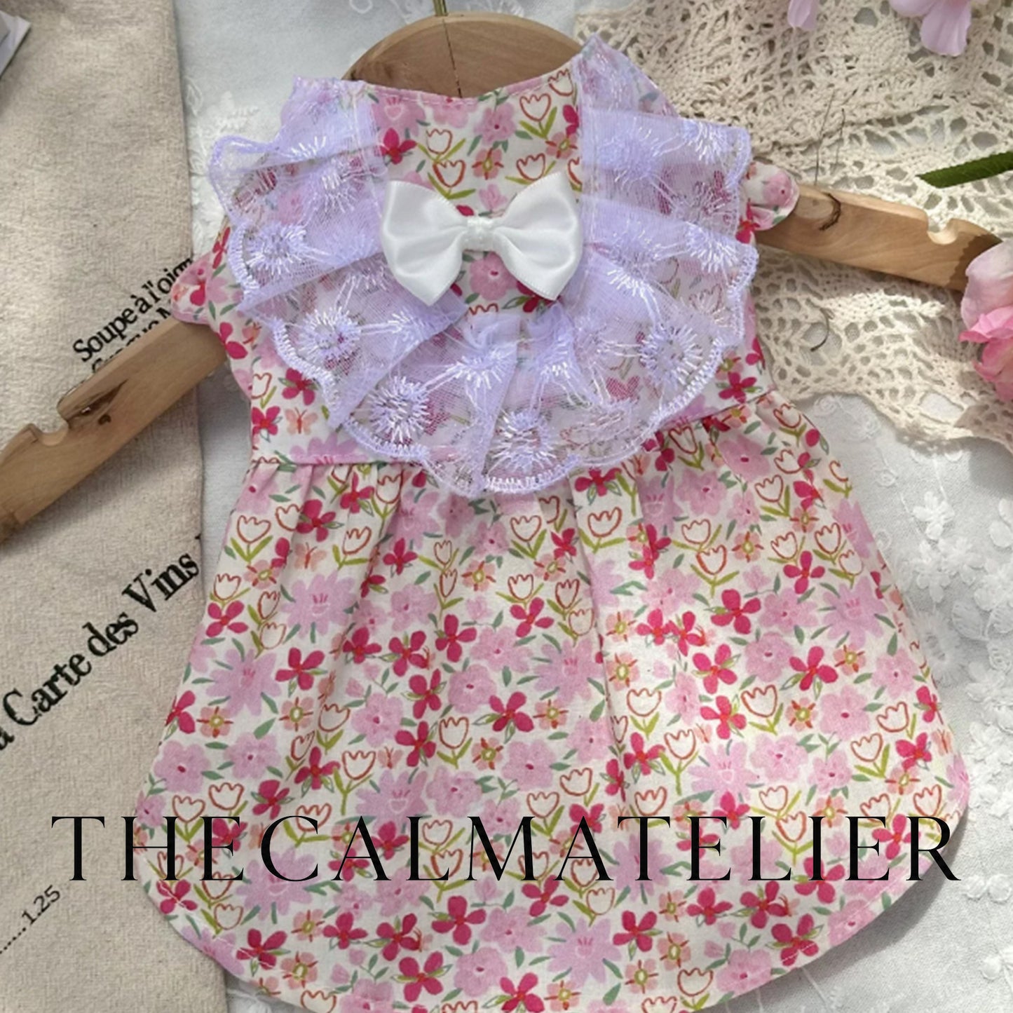 Rose Blush Pet Dress