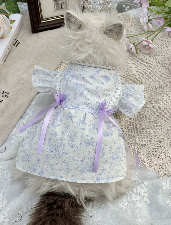 Silken Garden Pet Dress