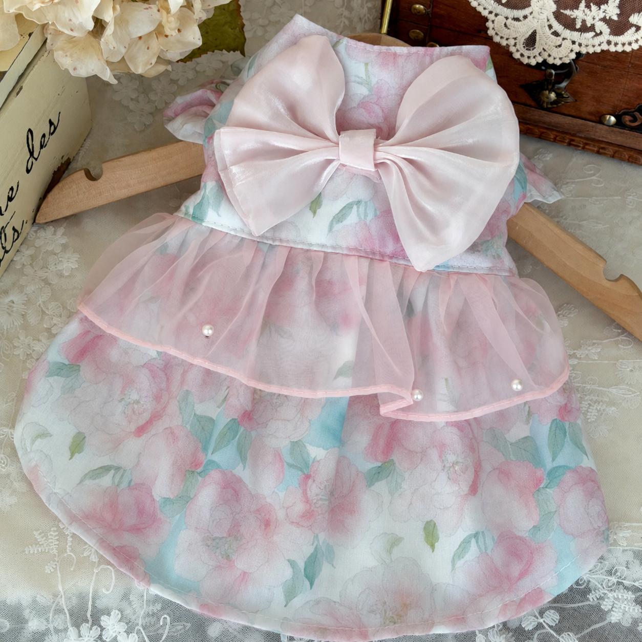 Moonlit Lotus Pet Dress