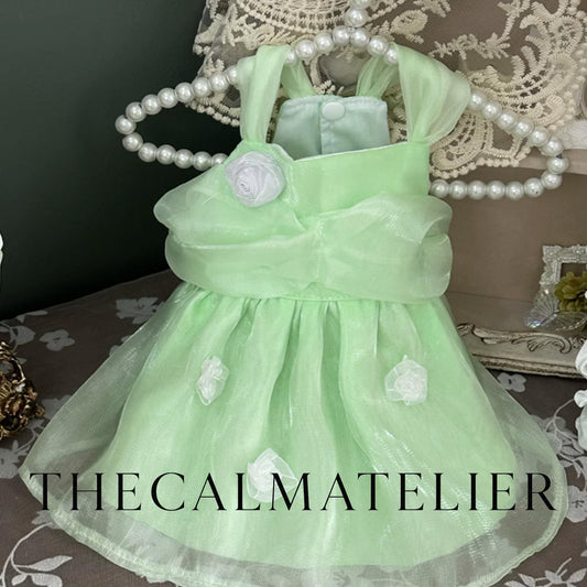 Apple Glow Tulle Dress