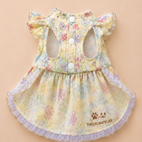Golden Meadow Ribbon Dress