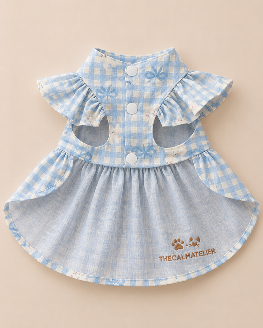Vintage Bunny Check Pet Shirt