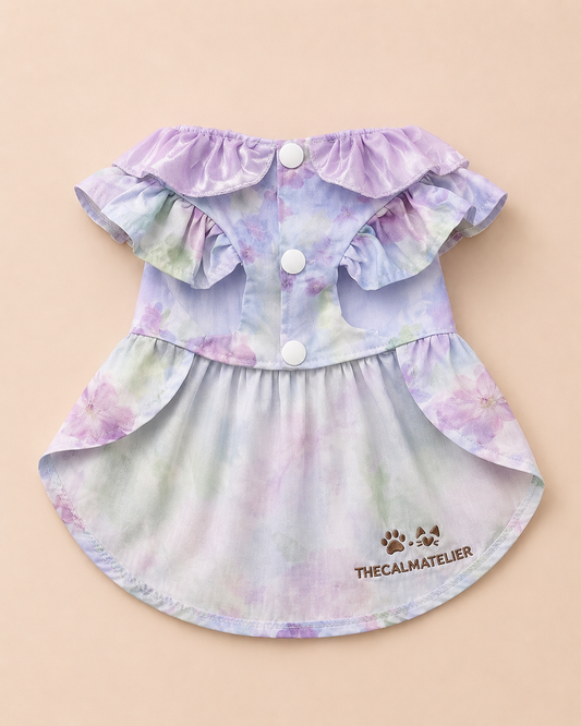 Lilac Glow Pet Dress