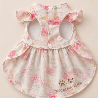 Daisy Collar Pet Dress