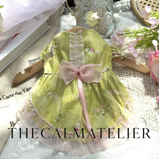 Mustard Bloom Celebration Dress