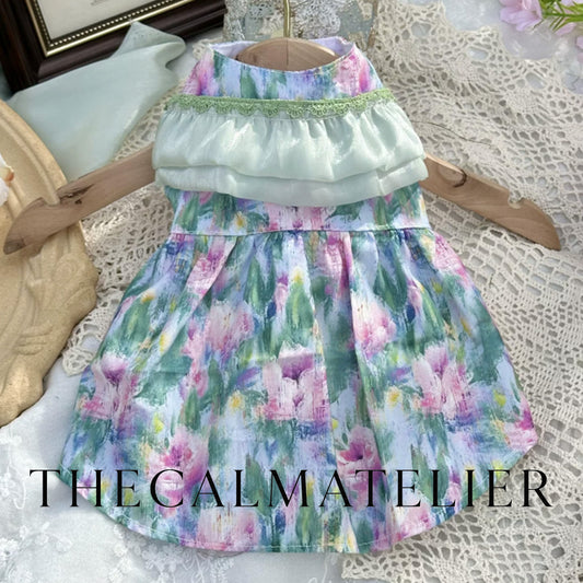 Mint Aurora Pet Dress