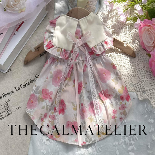 Daisy Collar Pet Dress