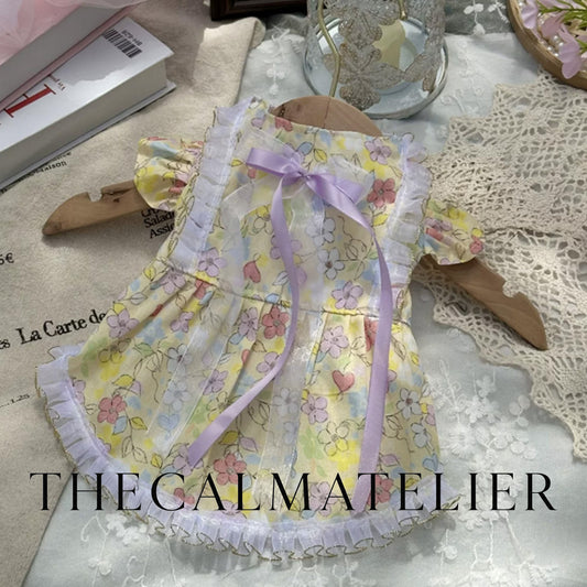 Golden Meadow Ribbon Dress