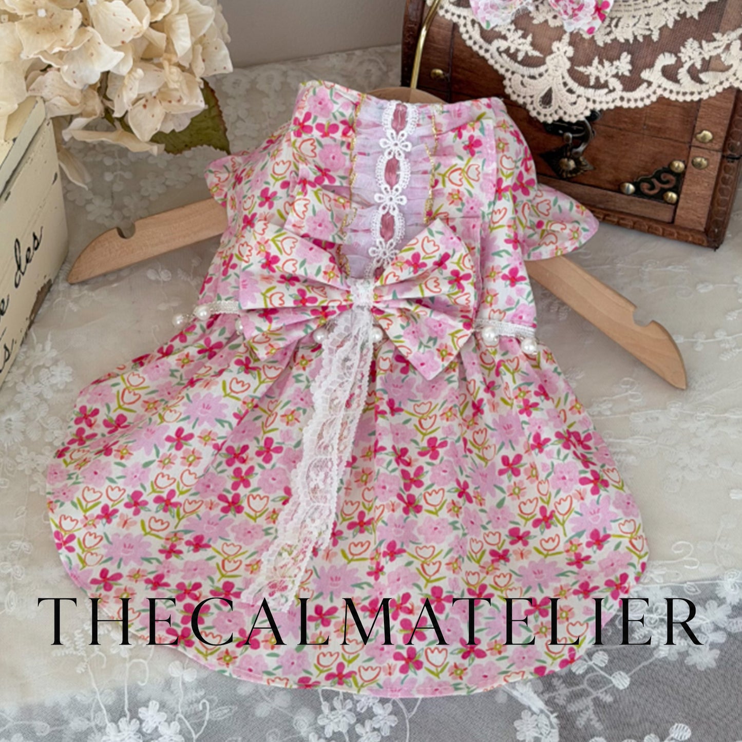Rosalie Lace Pet Dress
