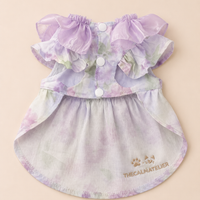 Lavender Starlight Pet Dress