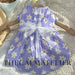 Amethyst Tea Party Pet Dress