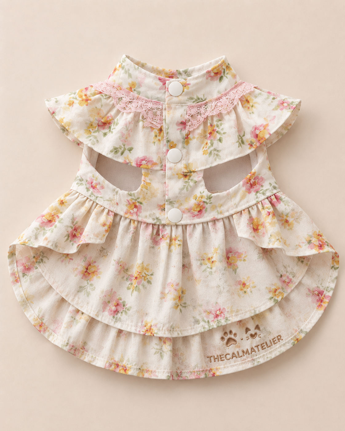 Apricot Meadow Pet Dress