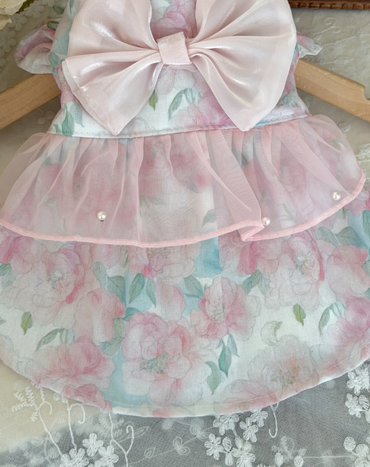 Moonlit Lotus Pet Dress