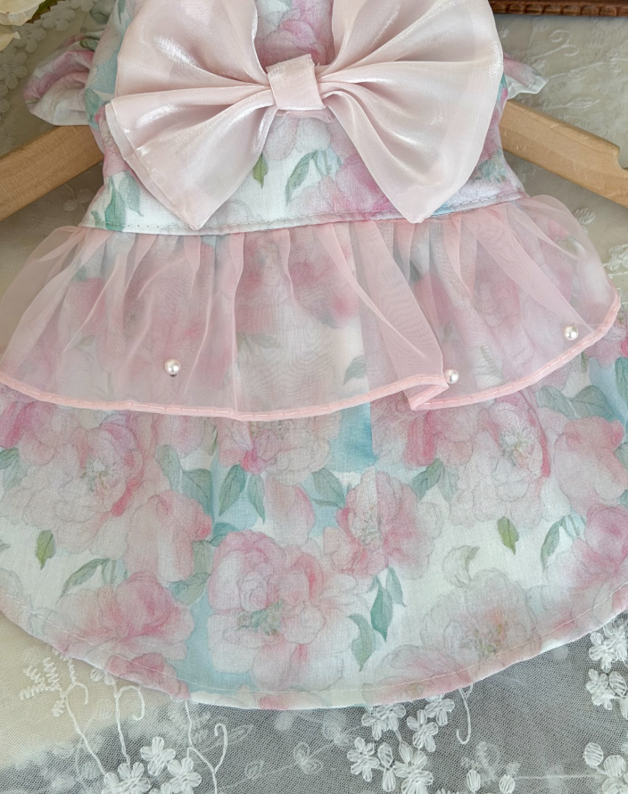 Moonlit Lotus Pet Dress