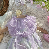Lavender Starlight Pet Dress