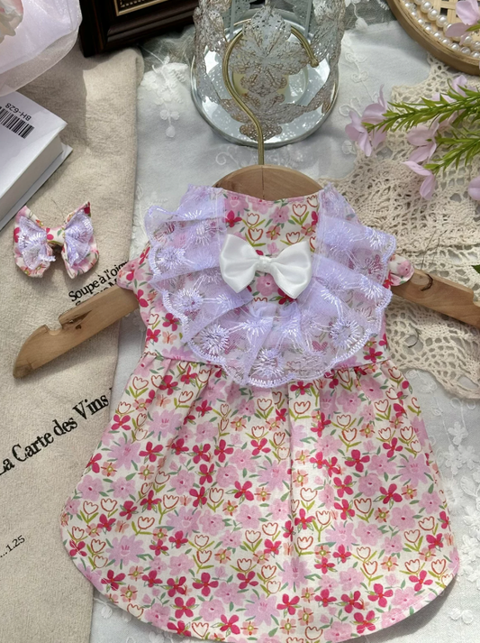 Rose Blush Pet Dress