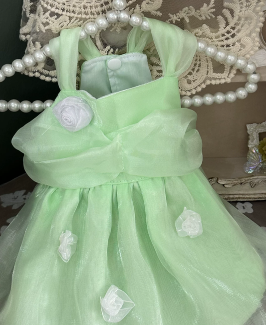 Apple Glow Tulle Dress