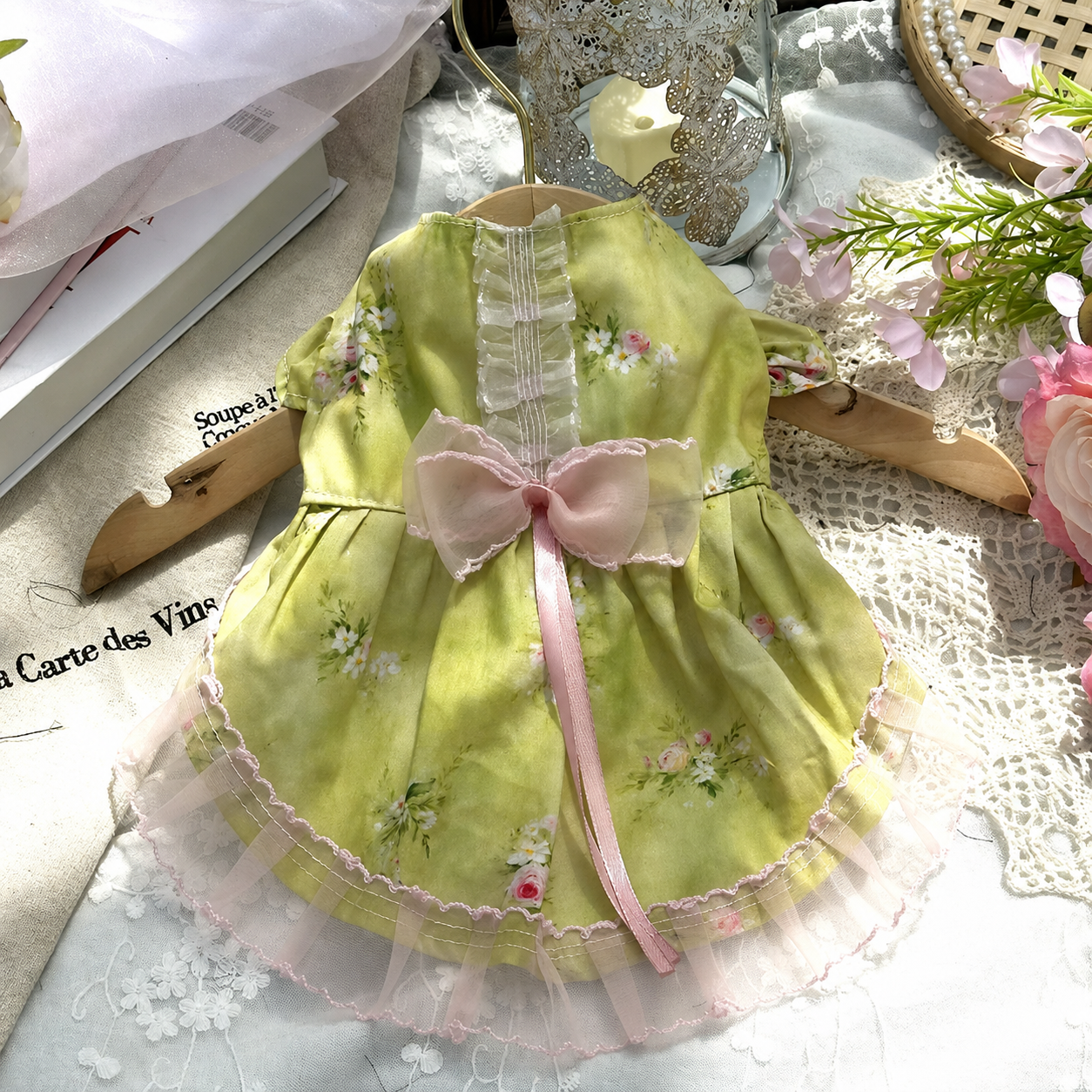 Mustard Bloom Celebration Dress