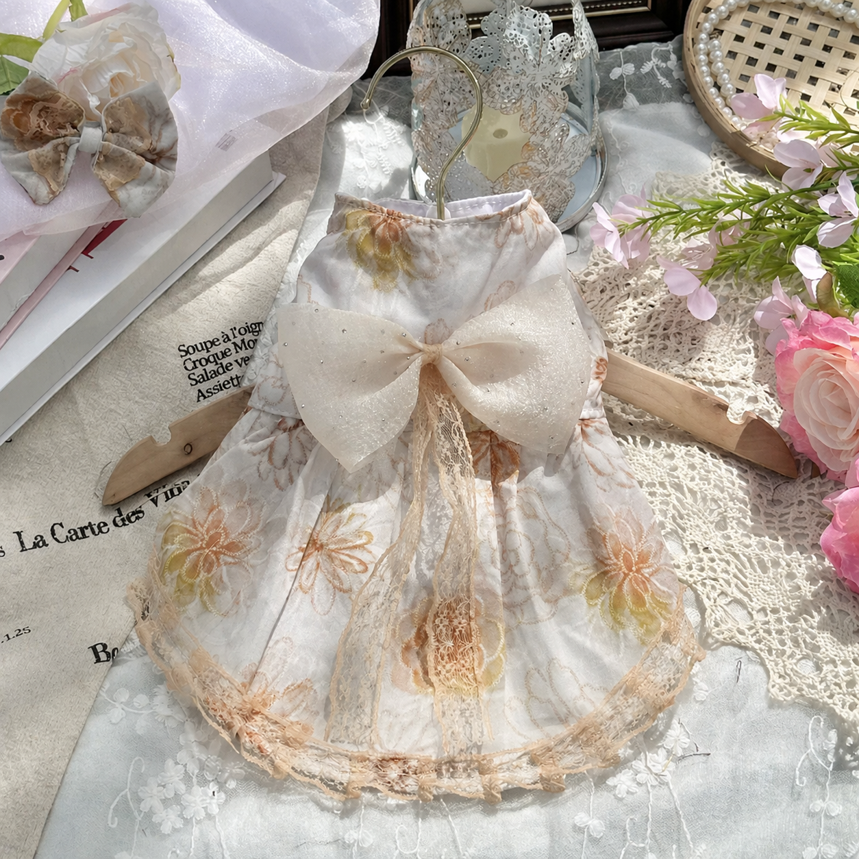 Golden Mist Pet Dress