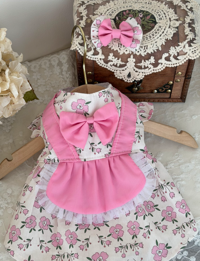 Rose Bunny Pet Dress