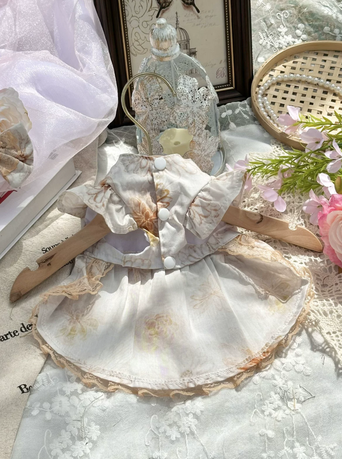 Golden Mist Pet Dress