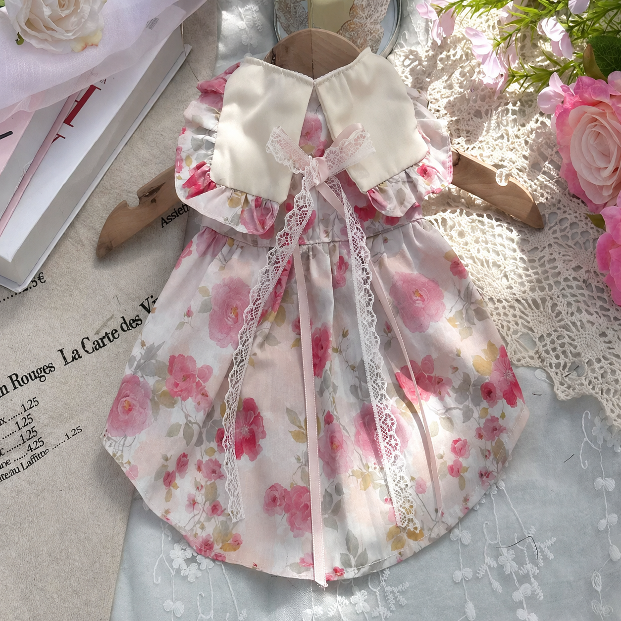 Daisy Collar Pet Dress