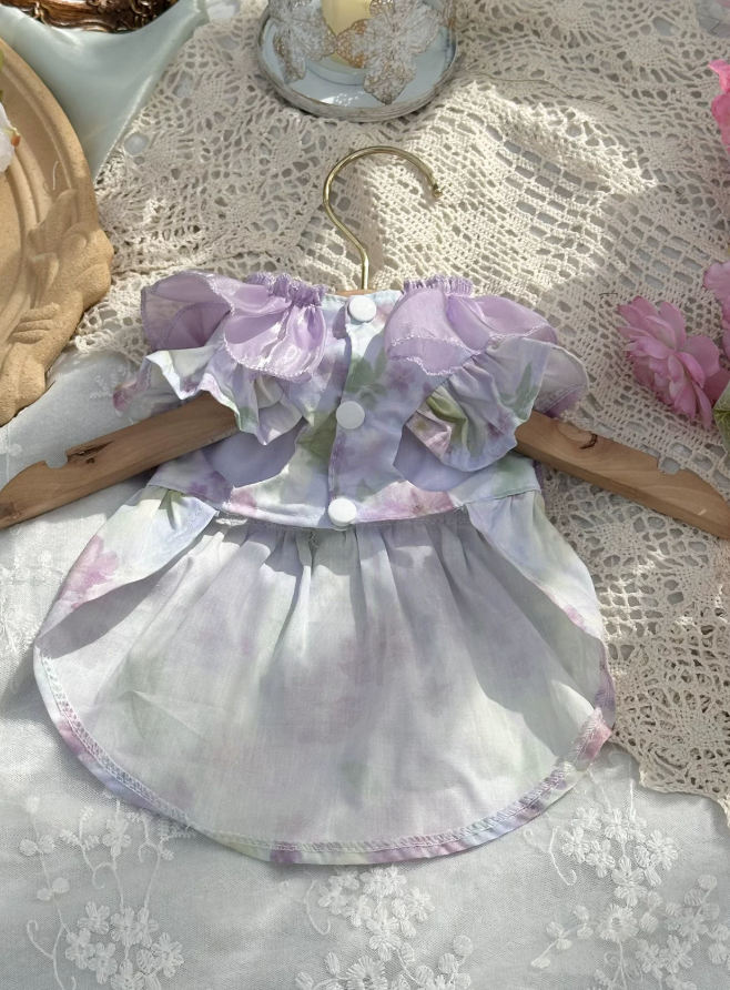 Lavender Starlight Pet Dress