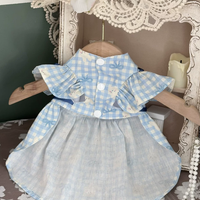 Vintage Bunny Check Pet Shirt