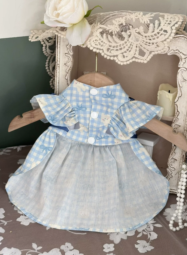 Vintage Bunny Check Pet Shirt