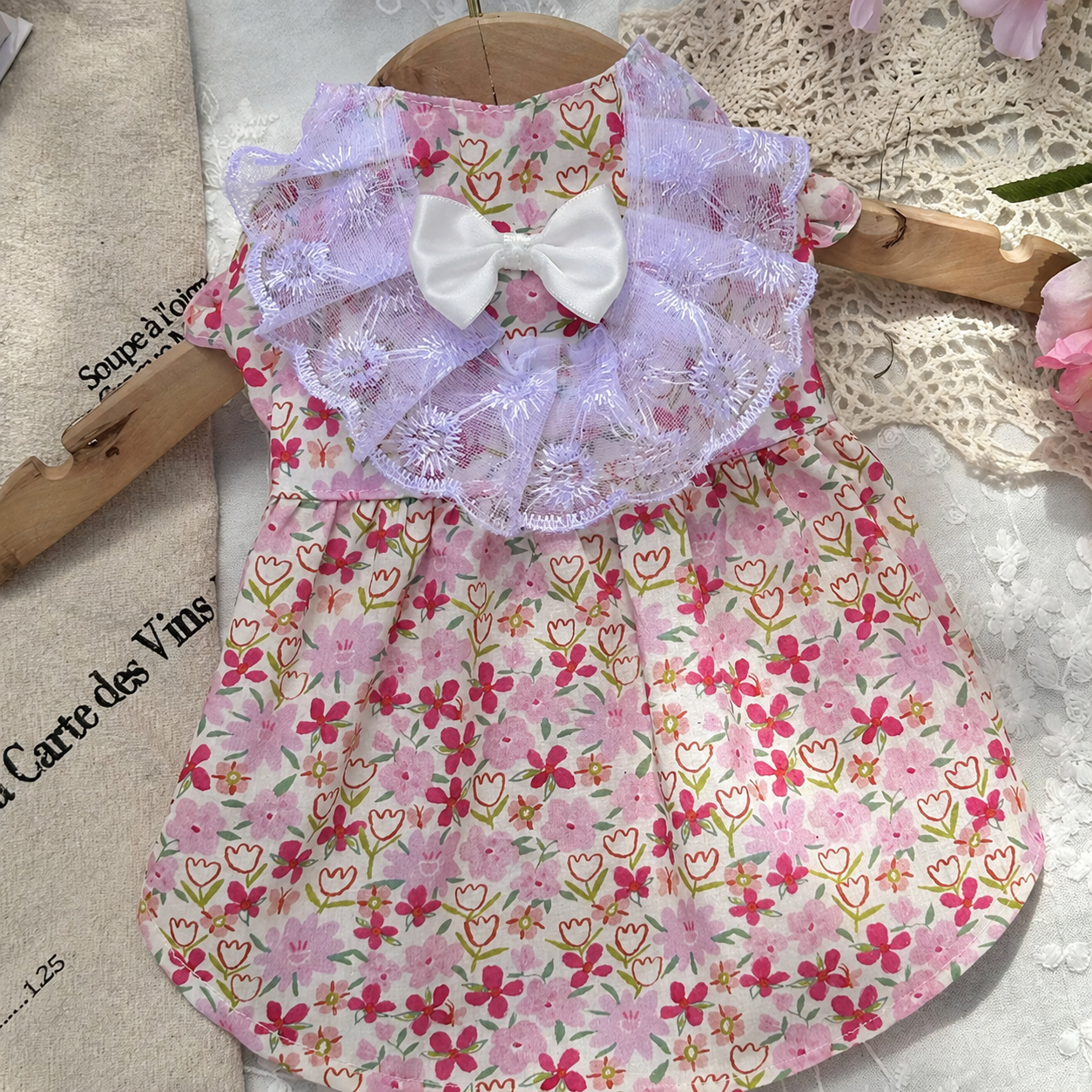 Rose Blush Pet Dress