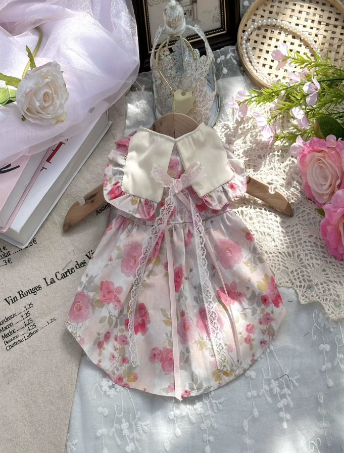 Daisy Collar Pet Dress