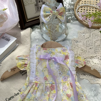 Golden Meadow Ribbon Dress