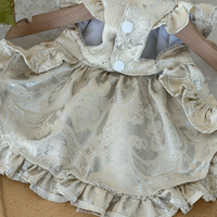Champagne Reverie Pet Cheongsam