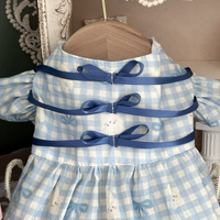 Vintage Bunny Check Pet Shirt