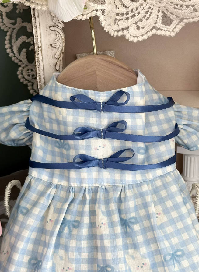 Vintage Bunny Check Pet Shirt