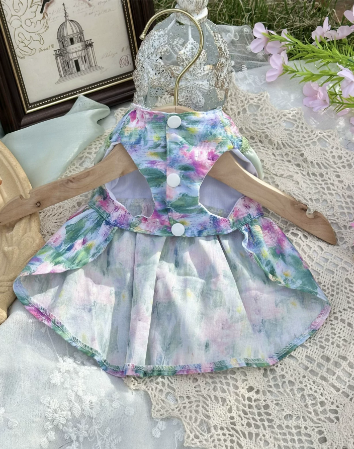 Mint Aurora Pet Dress