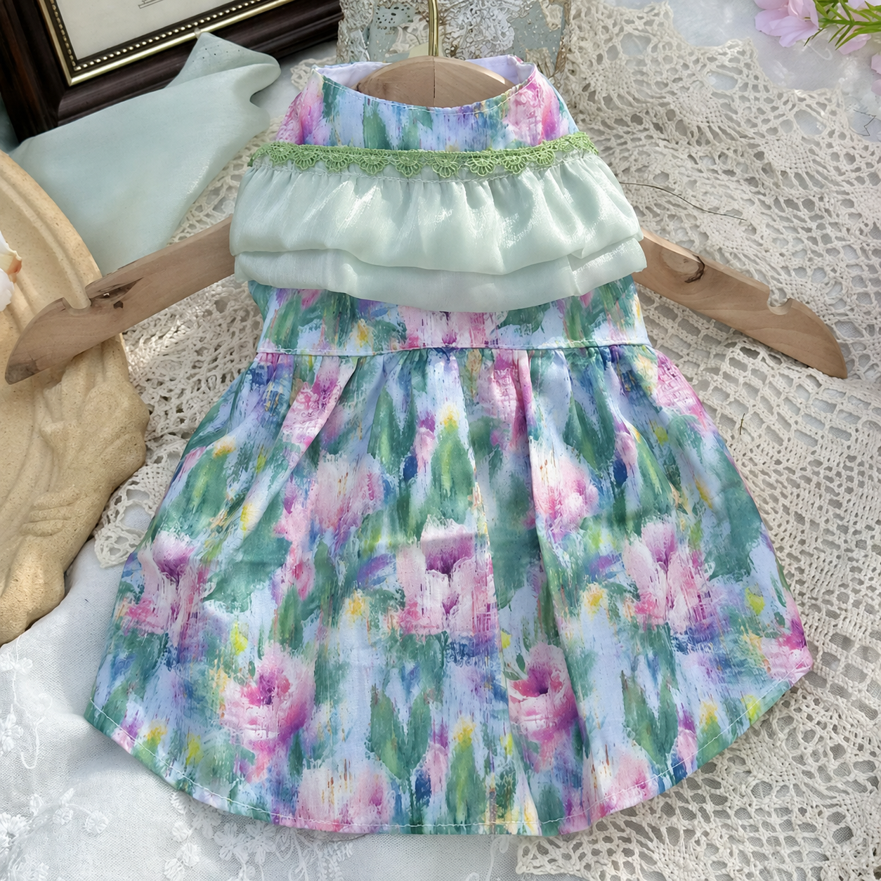 Mint Aurora Pet Dress