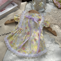 Golden Meadow Ribbon Dress